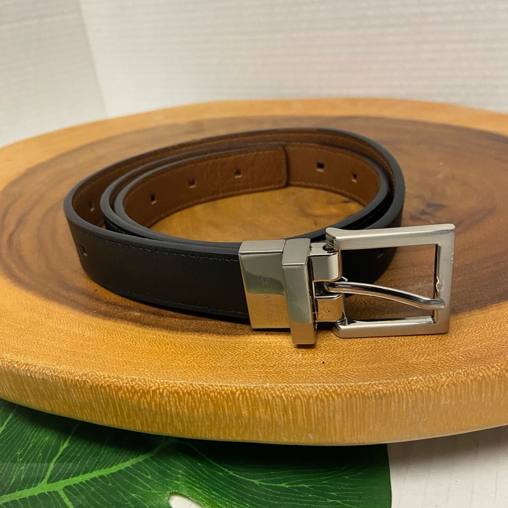 Vince.Camuto Reversible Brown Black Belt